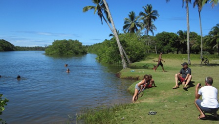 Baden,Fluss,Bahia,Brasilien