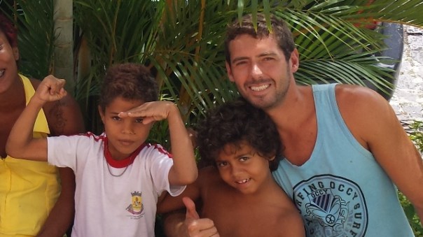 surfen in Canavieiras,Bahia,Brasil
